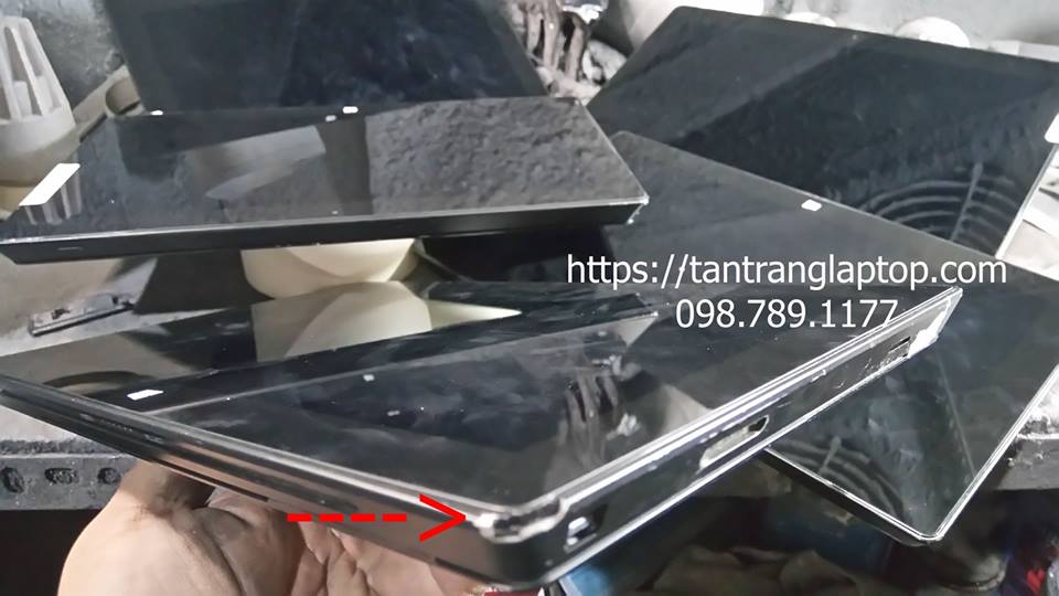 Tân Trang Sơn Lại Máy Tính Bảng Surface Microsof Bể Góc